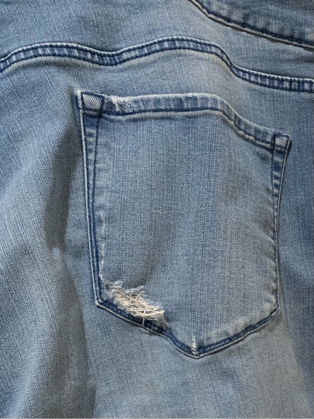 Code Bleu Blue Denim Classic Bermuda Jean Shorts Size 22W - Picture 5 of 9
